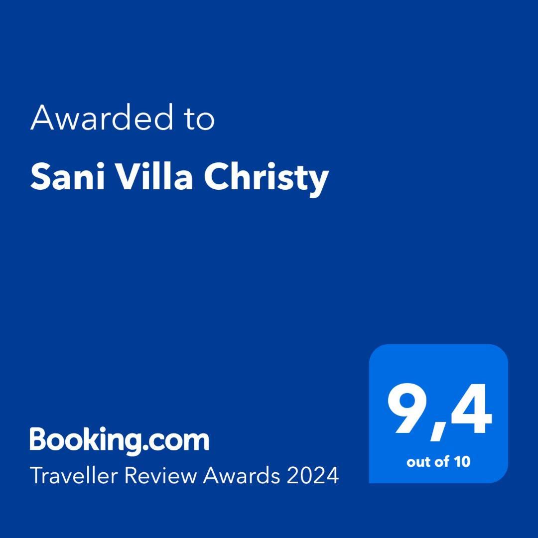 Sani Villa Christy Exteriér fotografie